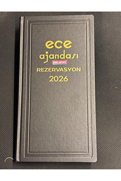 Ece AJANDASI REZERVASYON 2026 17x33 AVRASYA YENİ (Kısmet-Kırtasiye