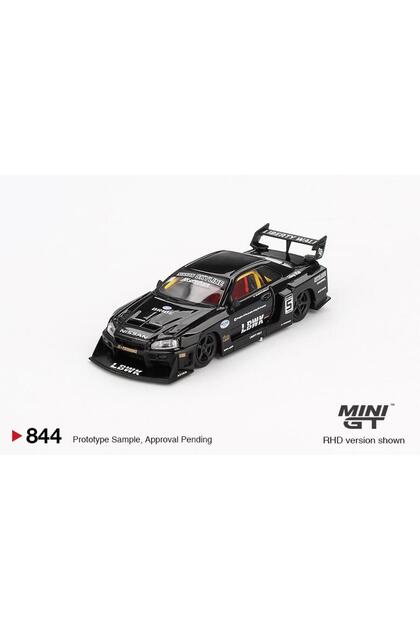 mini gt Nissan LB-ER34 Super Silhouette SKYLINE Black 844 BL