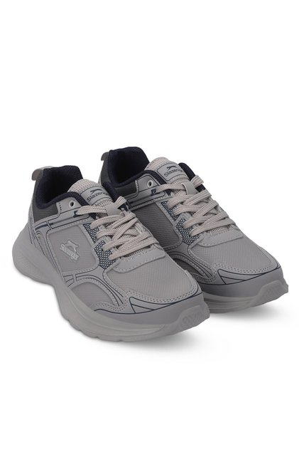 Daily Comfortable Lace-Up Sports Shoes Gray Sneaker
