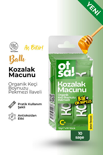 Otsa Çam Kozalak Macun (Ballı) Stick 12g x 10 Adet - Fiyatı, Yorumları