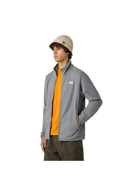 The North Face Glacier Fleece Erkek Gri Outdoor Polar NF0A8D0RCQI1