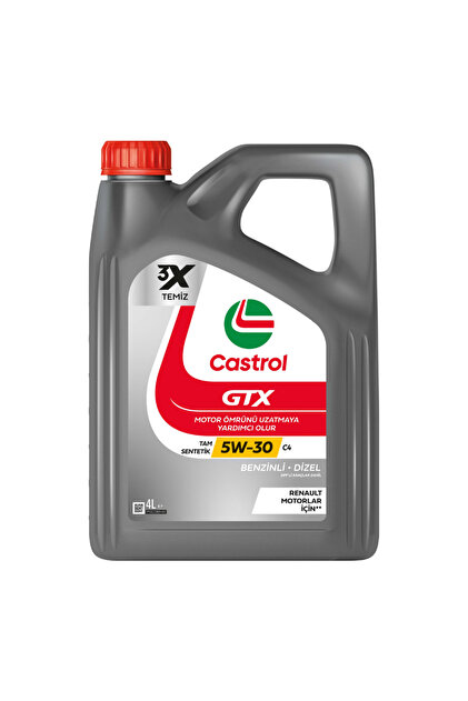 Castrol Gtx 5w-30 C4 4 Litre Motor Yağı - Fiyatı, Yorumları
