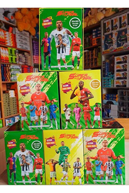 OYUNCAKSAHİLİ Dünya Kupası Futbolcu Oyun Kartları Süper Lig Final