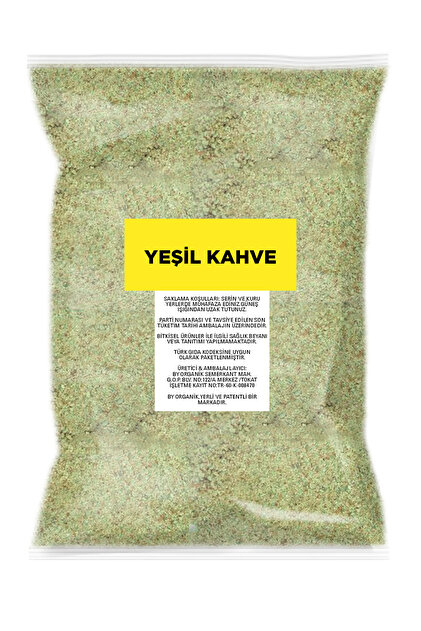 by organik Yeşil Kahve Toz 250 gr - Fiyatı, Yorumları