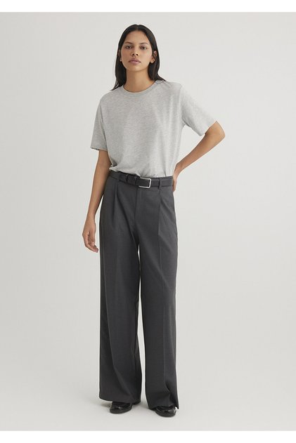Striped Anthracite Trousers 1010948 -89329