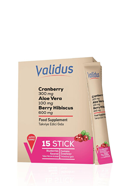 Validus Cranberry + Aloe Vera + Tea Tree + Hibiscus + Bearberry +