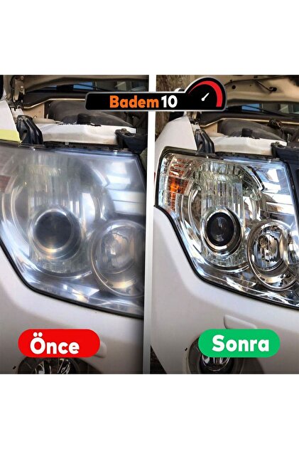Badem10 Far Parlatma Temizleme Su Zımpara Seti 500 1000 2000 3lü