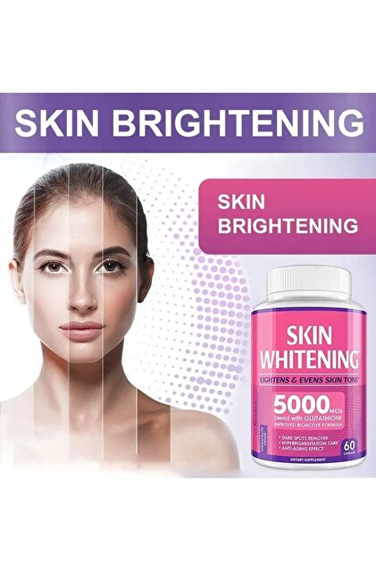 Skin Glutathione Whitening Pills - 60 Capsules- Trendyol