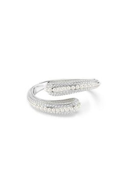 Swarovski 5680851 Swarovski Bilezik Swan:Bracelet Prl Gry/Rhs M ...
