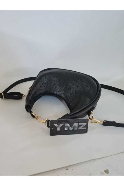 Black Bead Hand and Shoulder Bag