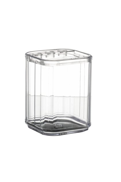 Desk Pen Holder Kubik Transparent