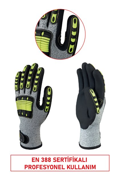 Vv910 Anti-Cut Anti-Impact Gloves – No: 11 | Professional Work Safety Glove