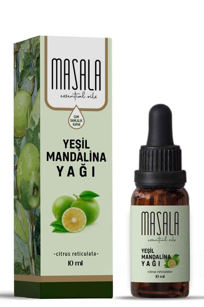 Pure Green Tangerine Oil 10 Ml. - (Green Mandarin Essential Oil)