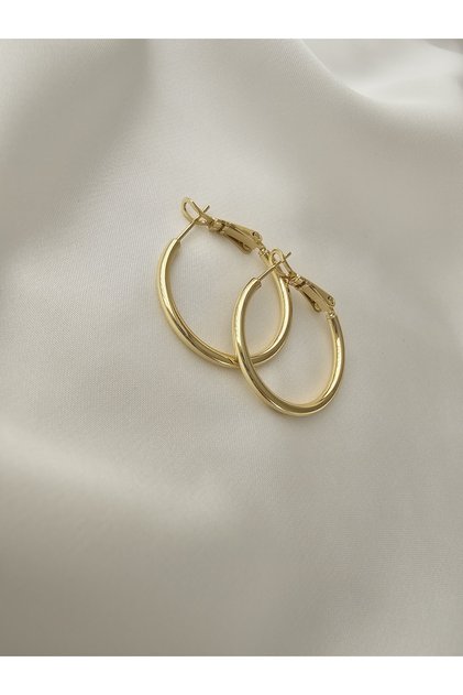 Women's Steel Tarnish-Resistant Xuping Plain Hoop Earrings