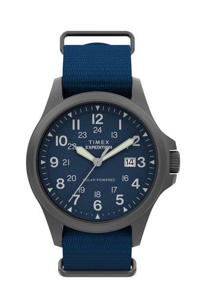 Expedition® Field Post Solar 41mm Eco-Conscious Fabric Strap Watch