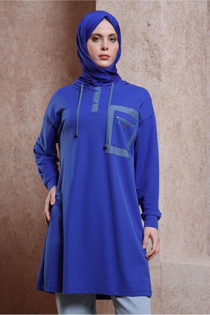 HOODED TRACKSUIT TUNIC 43846