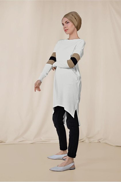Tunic with Slits on the Sides 4140
