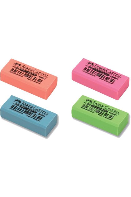 189661 F.C. Colorful Eraser 30Pcs