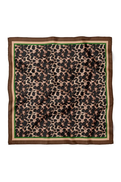 Leopard Pattern Scarf Bandana 70X70 cm