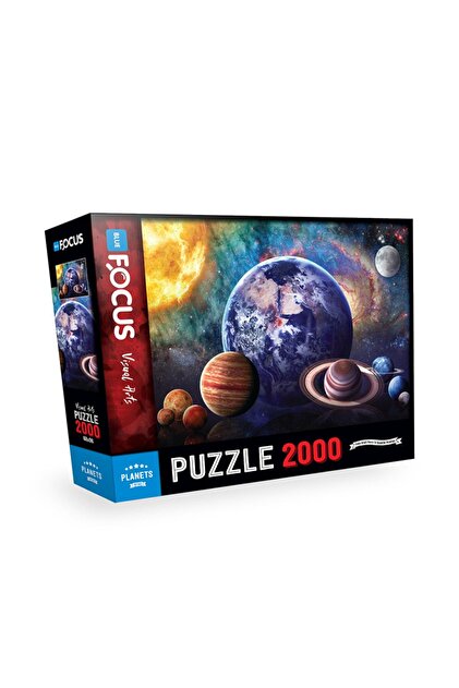 Blue Focus 2000 Parça Puzzle - Planets (GEZEGENLER) - Fiyatı