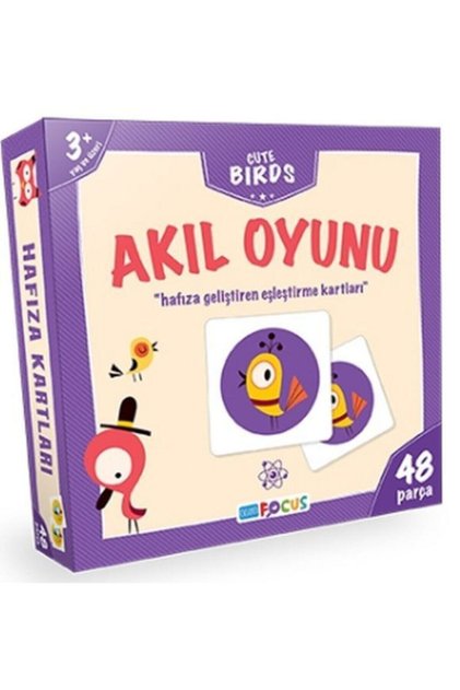 Cute Birds Akıl Oyunu 48 Parça