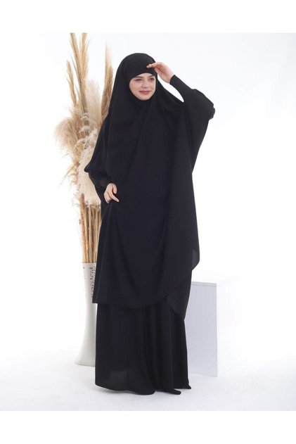 2 Piece Women's Summer Bed Sheet Hijab Top Piece Length