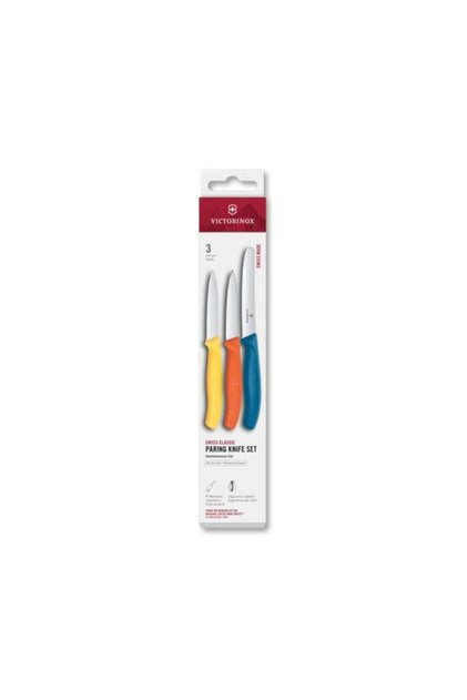 6.7116.32C1 Swiss Classic 3lü Bıçak Set, Renkli