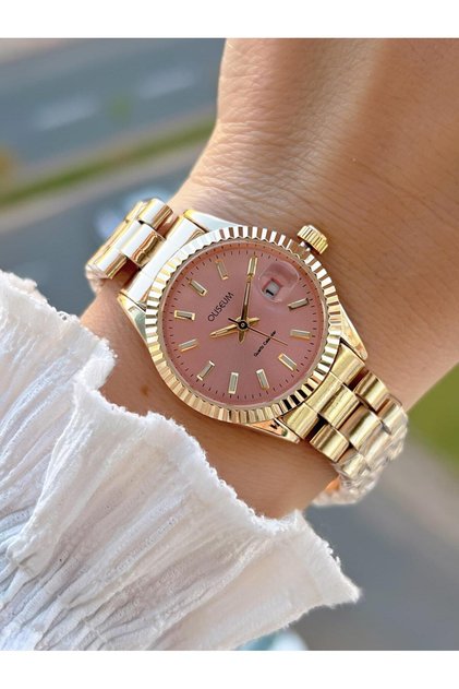 Steel Band Calendar Dial Special Design Vintage Series Women's Wristwatch Ps.8341.M3