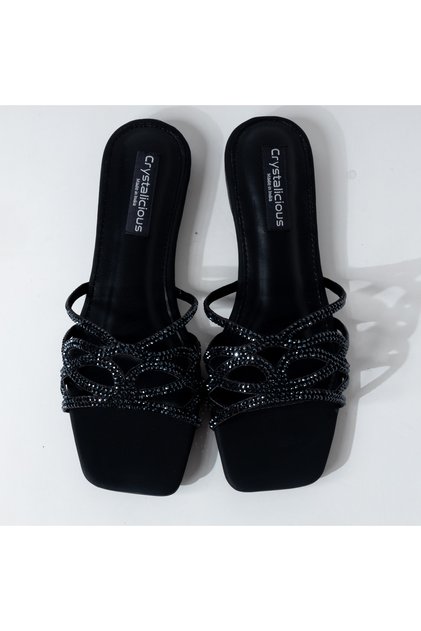 Denish Luxurious Rhinestones Sandals Handcrafted by Artisans Effortless Glamour for Every Occasion