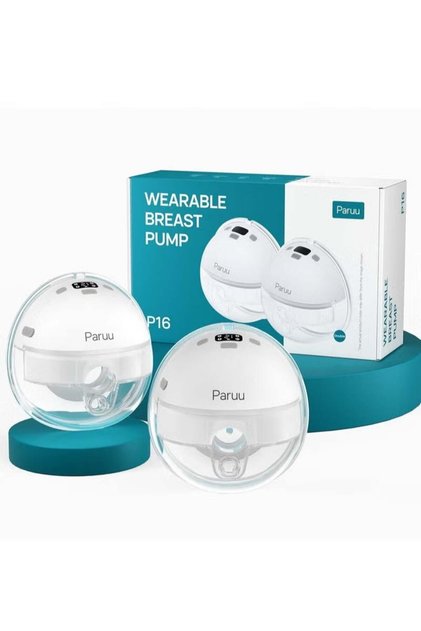 Paruu P16 Hands-Free Electric Wearable Breast Pump With Strong Suction Low Noise 4 Modes And 12 Leve
