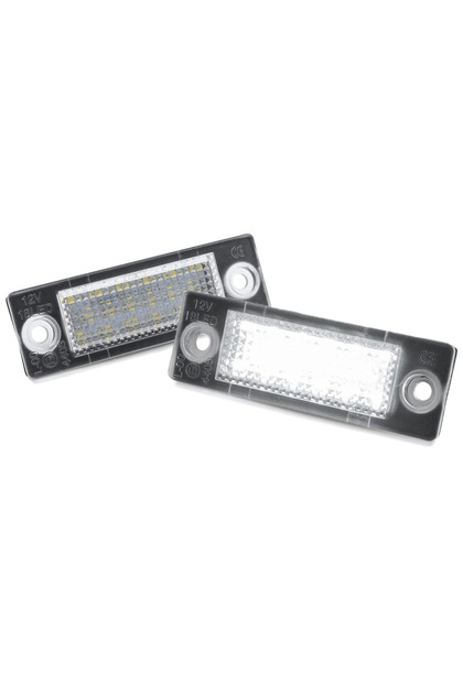 Set 2 lampi LED numar inmatriculare dedicate Volkswagen Passat B5, B6 Touran