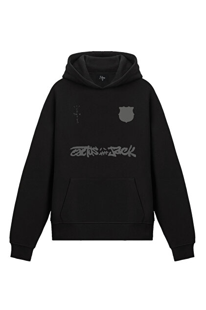 Edizen Travis Scott Cactus Jack Barça Hoodie Unisex Oversize %100