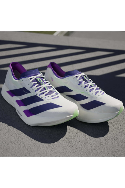 adidas Adizero Adios Pro 4 Erkek Beyaz Koşu Ayakkabısı JR1656