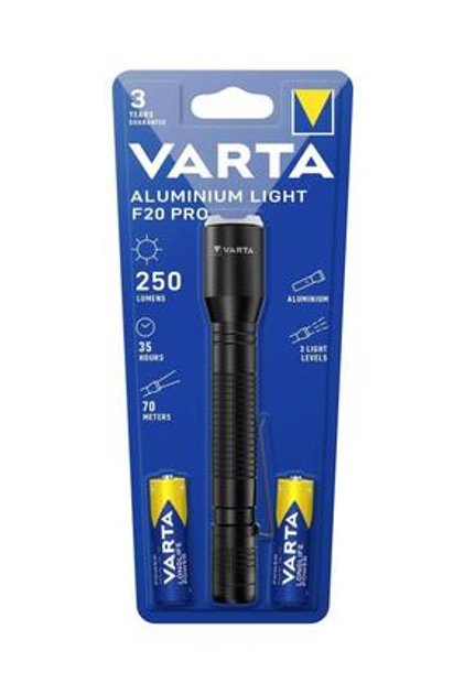 Philips LED-Taschenlampe – 110 Lumen, 100m Reichweite, Inkl. Batterien
