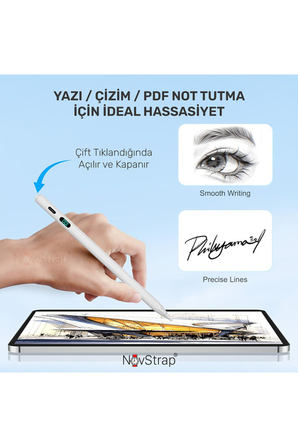 NovStrap Apple iPad Mini 5/6/7 A17 ile Uyumlu Dokunmatik Tablet