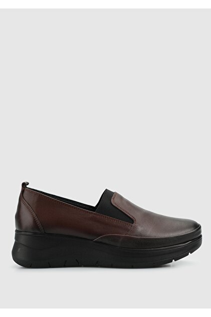Brown Leather Women's Shoes