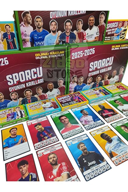 Emrah Gültekin Sporcu 2025-2026 Oyunun Kralları Futbolcu Kartı