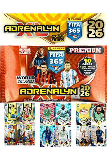 Next Plus Lisanslı Panini Fifa 2026 Yeni Sezon Premium Booster 1