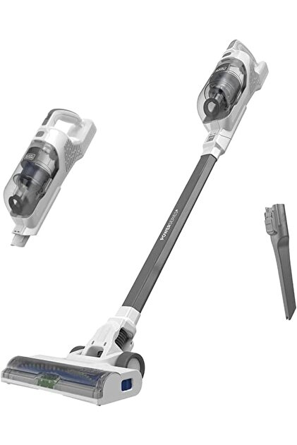 Black & Decker Powerseries+ Cordless Stick Vacuum, 14.4 V, 2-in-1, Dark Titanium