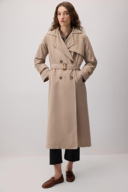 Touche Prive TOKA DETAYLI OVERSIZE TRENÇKOT - Fiyatı, Yorumları