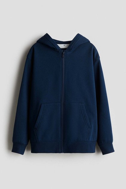 Zip-through hoodie