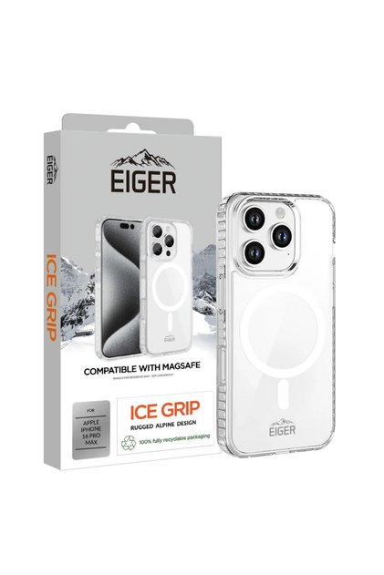 Husa Ice Grip Magsafe iPhone 16 Pro Max Průhledný