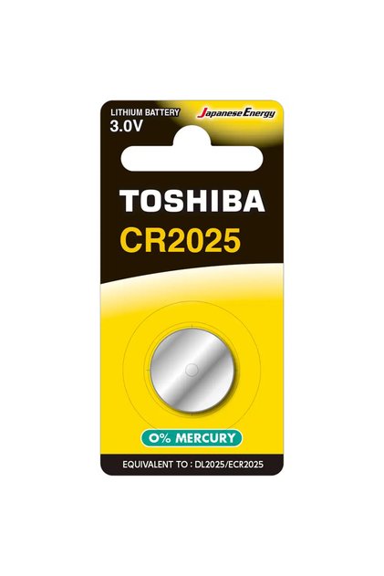 Lithium Coin Cell Battery 3V CR2025 Cell- 1pc