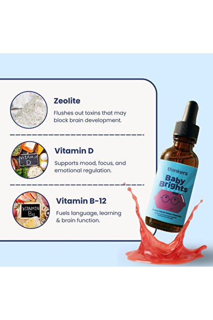 Thinkers Baby Brights Heavy Metal Detox Formula - Fiyatı, Yorumları