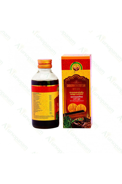 Saraswatharishtam With Gold 200 ML (Pack Of 1)