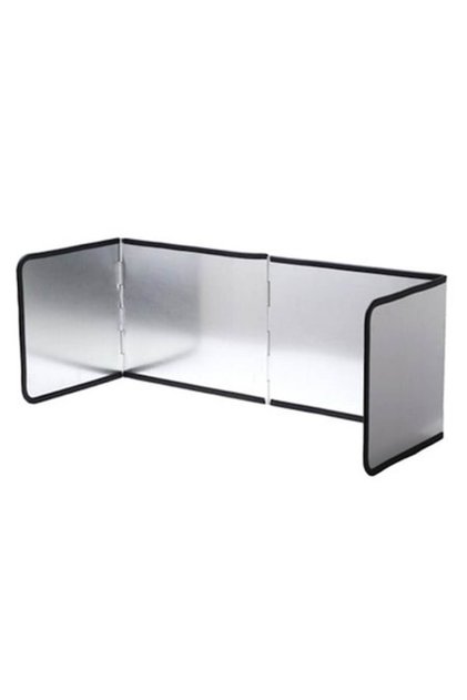 Apărătoare de protecție anti-stropire din aluminiu pentru aragaz, argintiu, 135x30 cm