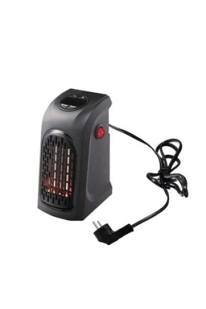 Aeroterma, 400 W, programabil 12 ore, display LED, negru