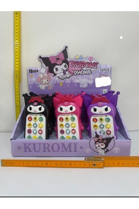 Genel Markalar Çocuk Kuromi My Melody Cinnamorall Figürlü Dijital