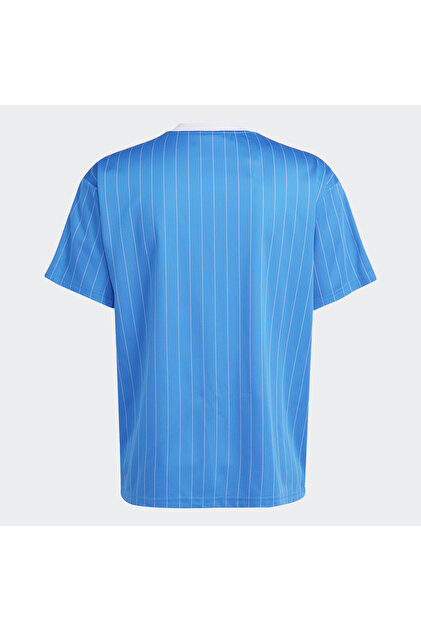 adidas Real Madrid Terrace Icons Unisex Mavi Tişört - JN3060
