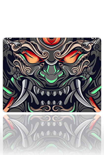 urzuva Infernal Oni Gaming Oyuncu XL Mouse Pad Kaydırmaz Dikişli